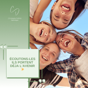 Christelle DUPAS - La santé mentale des enfants écoutons les, ils portent déjà l’avenir